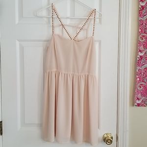 Light blush pink dress
